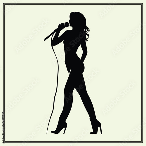 Performer Silhouette, Concert Act