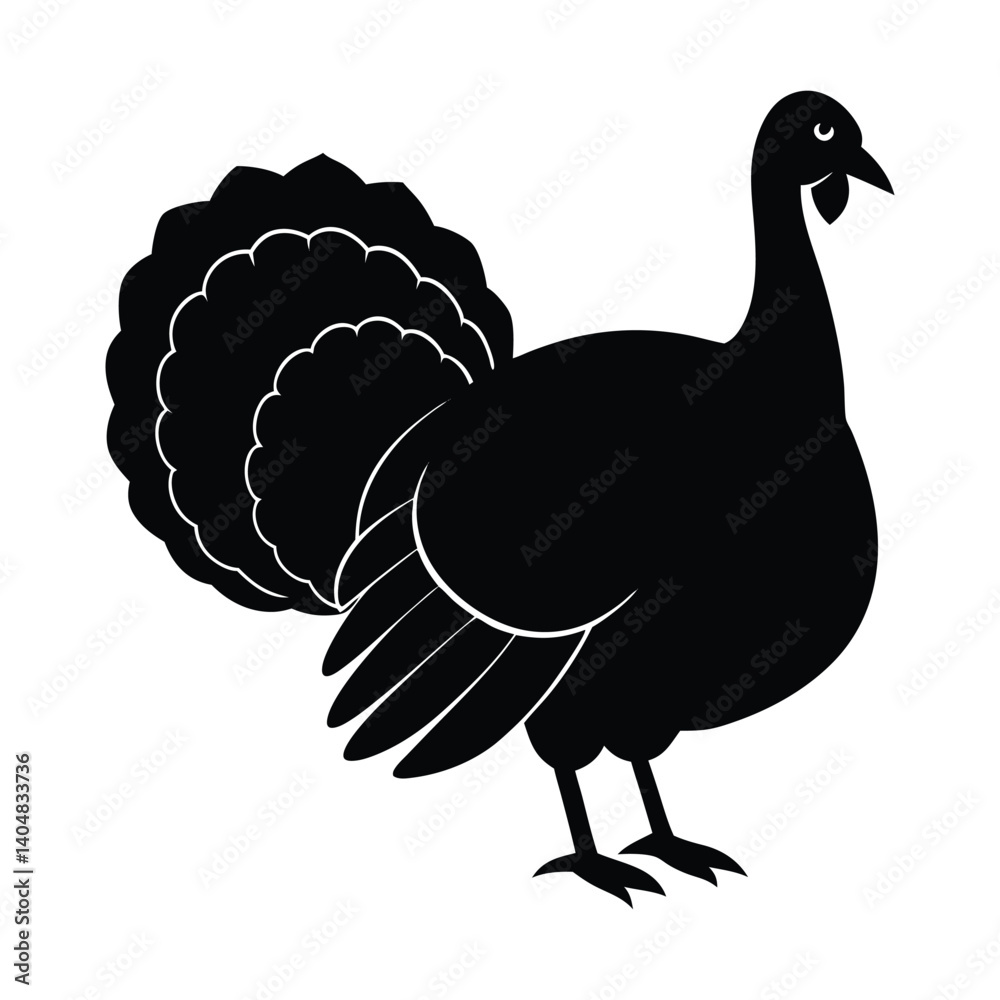 Fototapeta premium turkey vector illustration