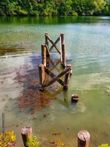 jetty on the lake 