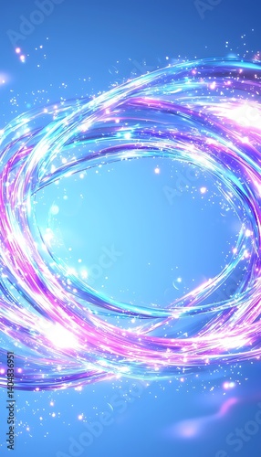 Wallpaper Mural Abstract Light Spiral Design Torontodigital.ca