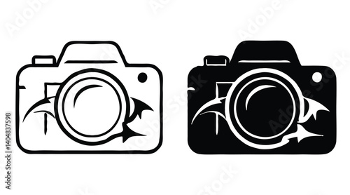Camera icon vectors