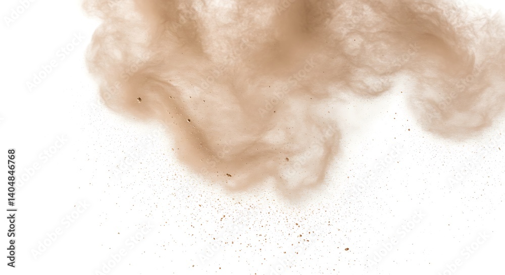 Obraz premium Desert Bloom: A Study in Texture and Light AI Generated