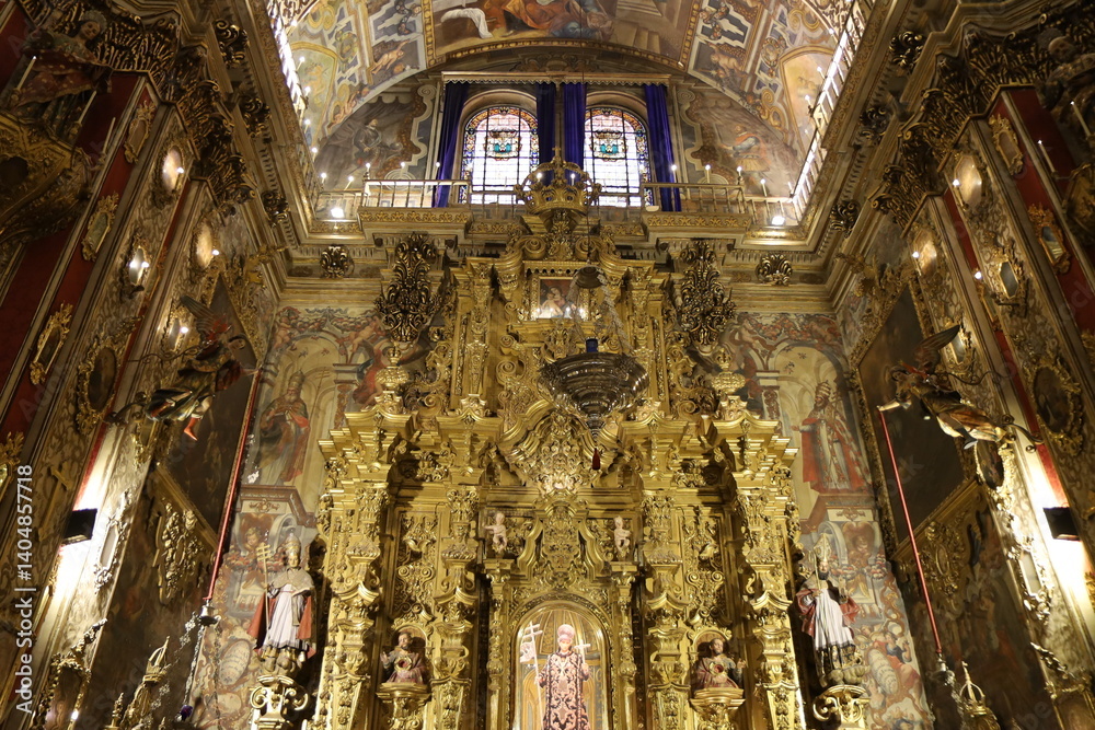 Basilique Saint Jean de Dieu, Basílica de San Juan de Dios, basilique de style baroque, ville de Grenade, région d'Andalousie, Espagne