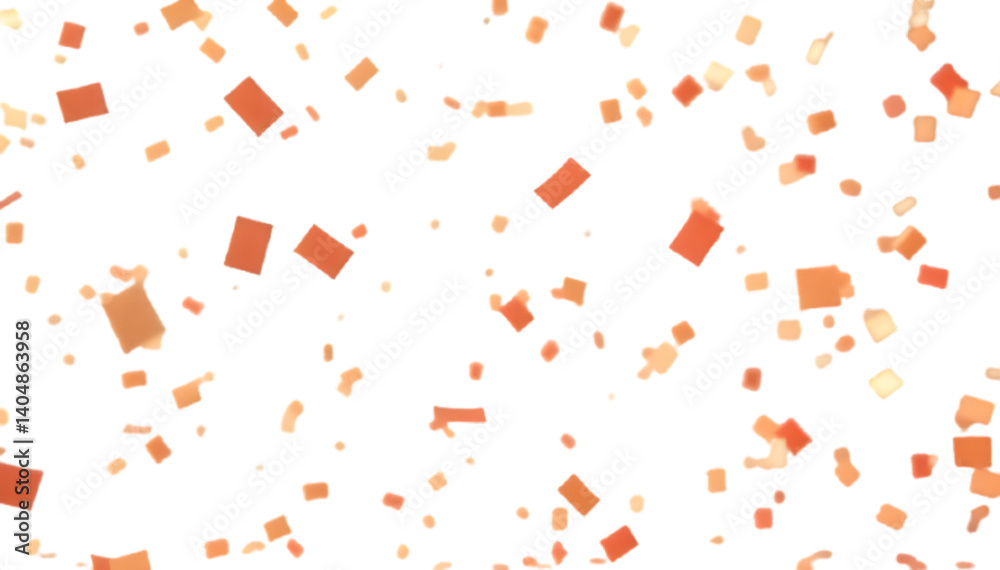 confetti for decoration isolated on transparent background confetti for decoration isolated on transparent background