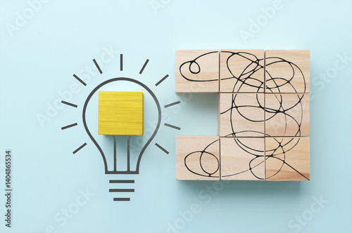 Brainstorming, problem solving concept