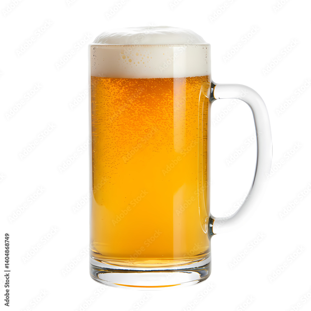 Cold Beer Mug Image on Transparent background Cold Beer Mug Image on Transparent background