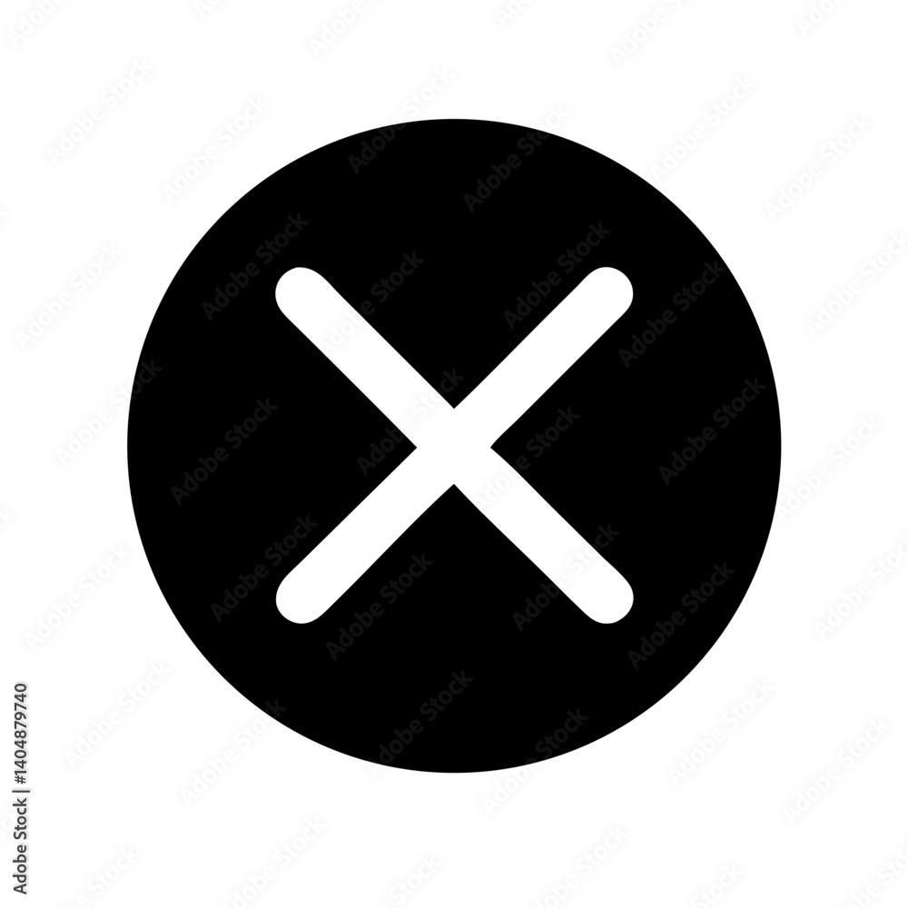 Close Icon Vector Illustration