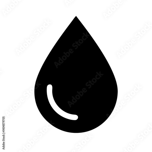 Drop Icon Vector Illustration