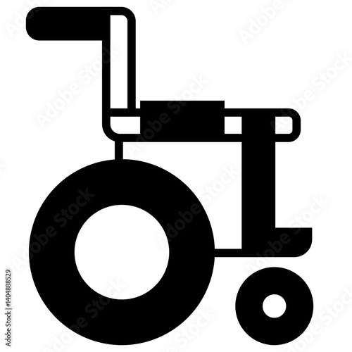 Stylized Wheelchair Icon