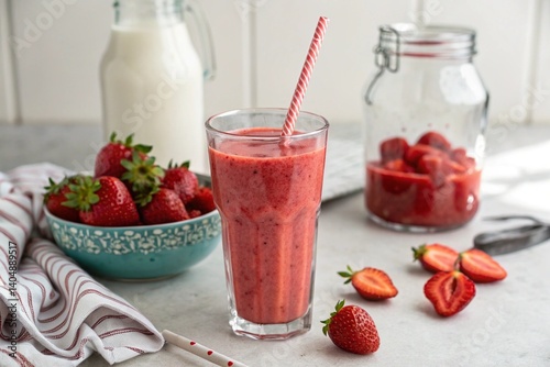 Strawberry smoothie