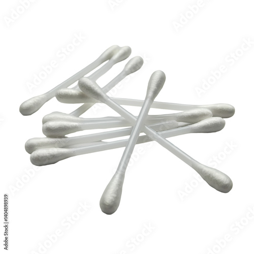 Cotton Swabs: Medical, Hygiene, Cleaning on Transparent  background