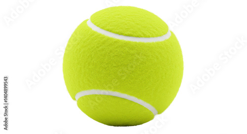 Isolated Tennis Ball