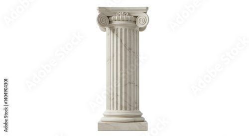 Bild auf Leinwand Isolated Marble Column