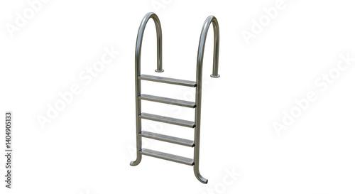 Isolated Swimming Pool Ladder