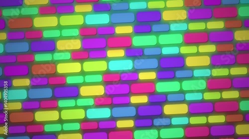 abstract background of colorful cubes