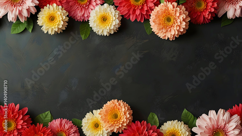 happy mother's day flowers background