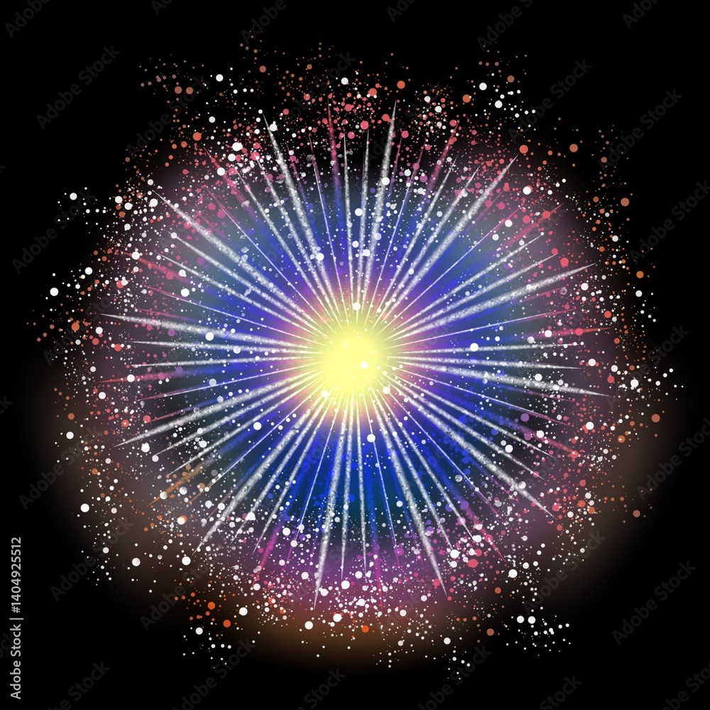 Fototapeta premium 打ち上げ花火