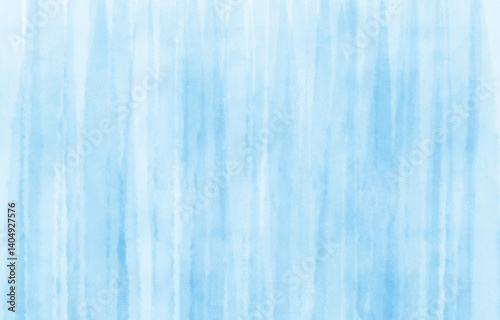 水彩タッチの雨模様、縦スジ