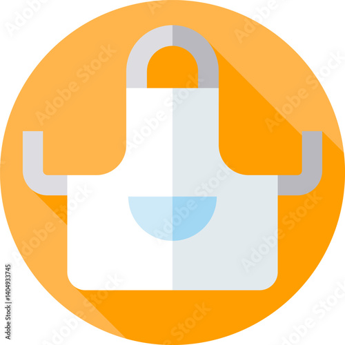 apron Illustration on a white background   
