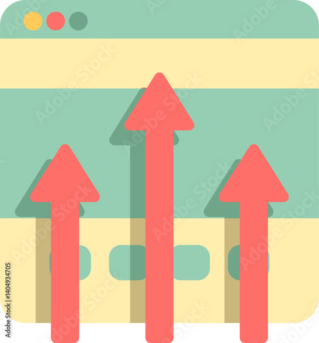 backlinks Illustration on a white background    