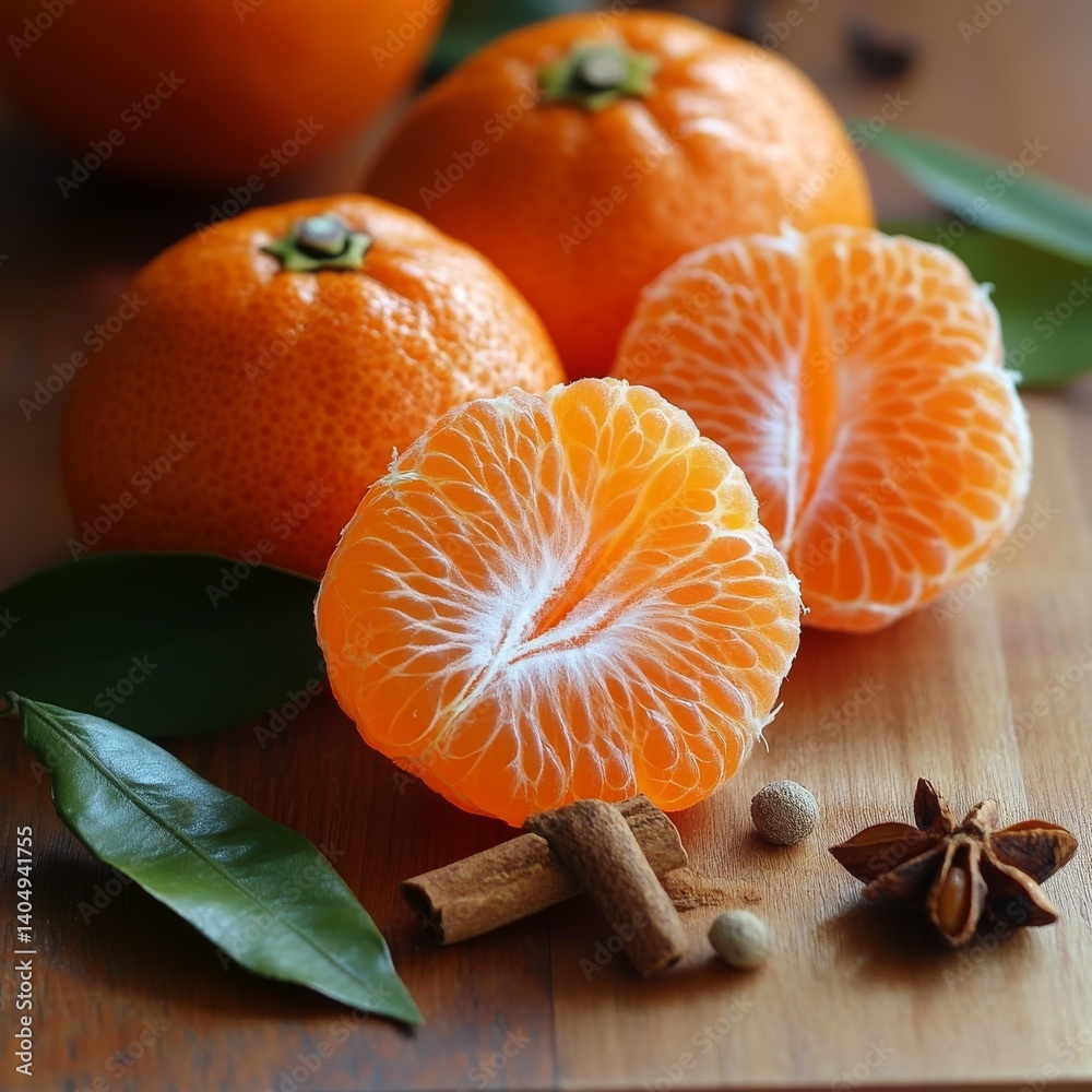 Citrus and spices were used.