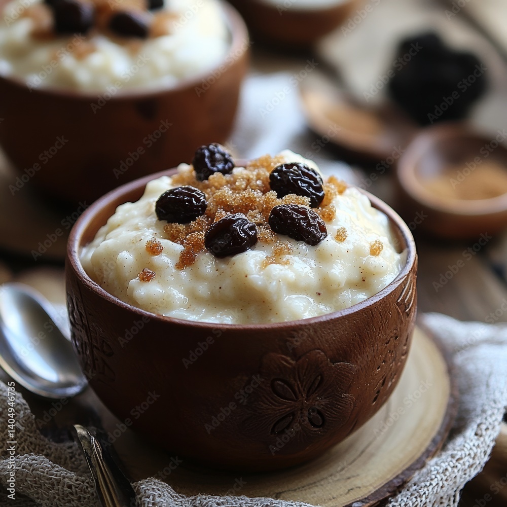 Cinnamon rice pudding: so yummy!