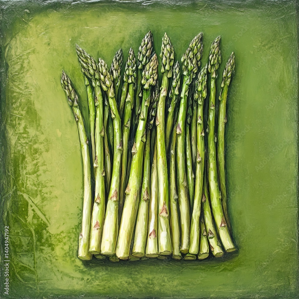 Get asparagus ready.