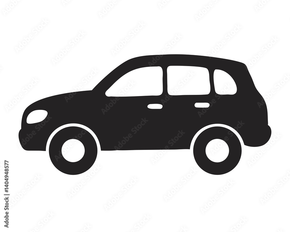 Simple car on a white surface, vehicle, transportation, car model, minimalist design, automotive, clean lines Simple car on a white surface, vehicle, transportation, car model, minimalist design, automotive, clean lines