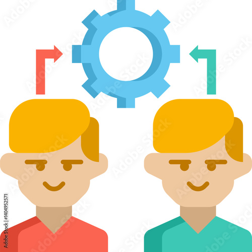 customers Illustration on a white background     