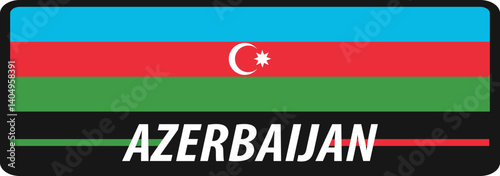 Azerbaijan Flag Icon