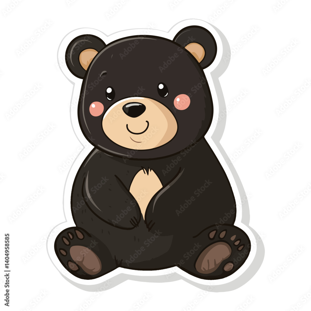Obraz premium bear, animal, vector, transparent background