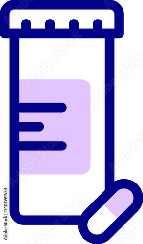 drugs Illustration on a white background  