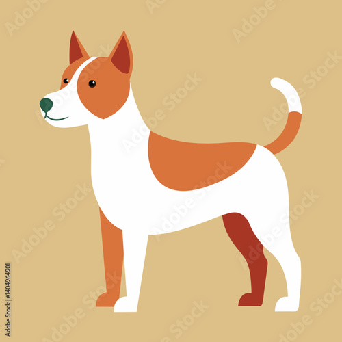 dog, vector illustration