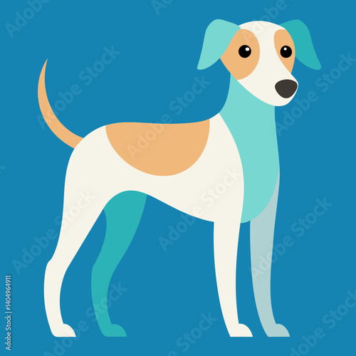 dog, vector illustration