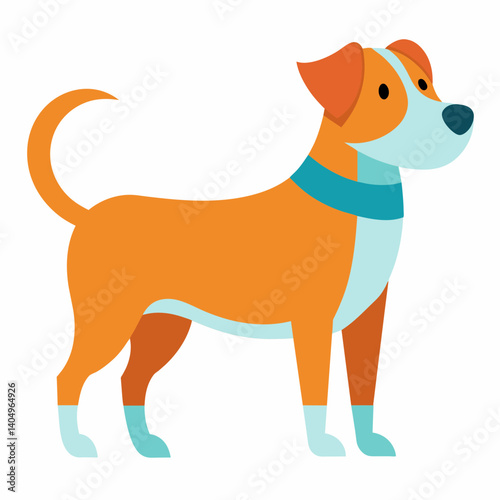 dog, vector illustration