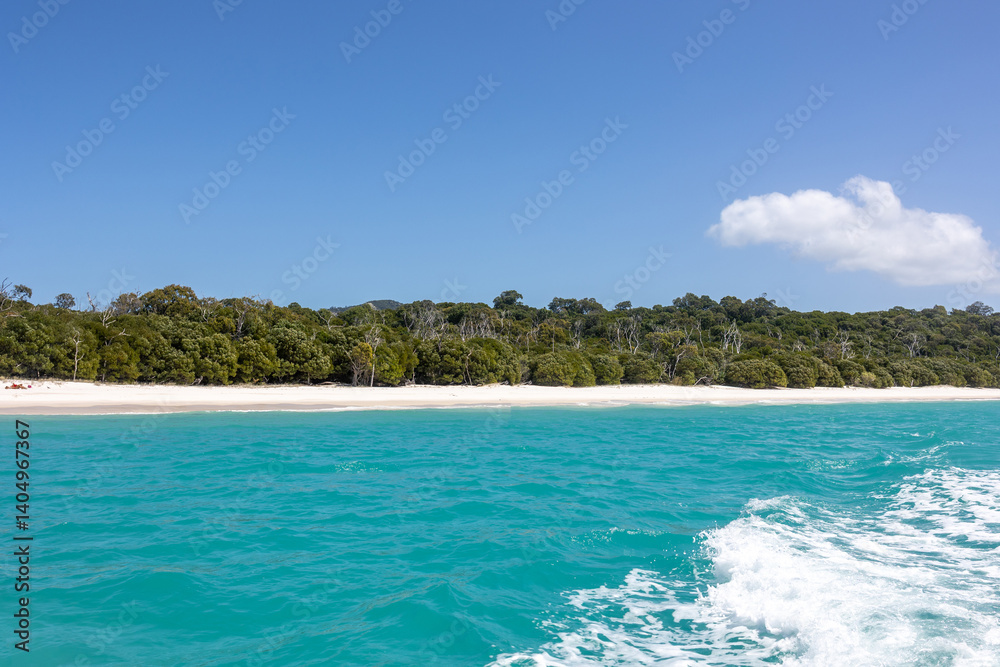 Fototapeta premium Whitheaven dalla barca