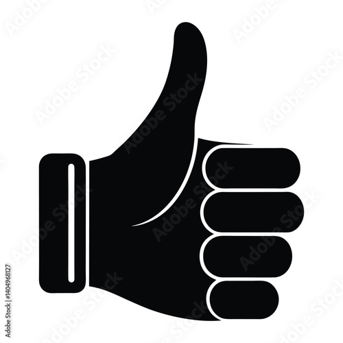 hand with thumb up
