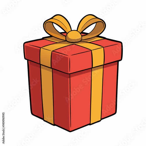 gift box simple design vector
