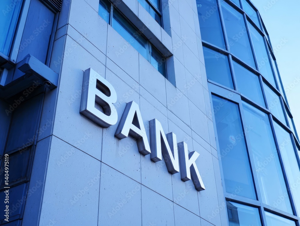 Obraz premium Bank building.