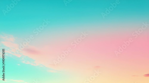 Stunning Gradient Background in Turquoise and Pink Hues for Design