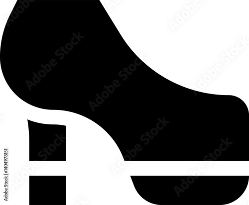 high heels Illustration on a white background   