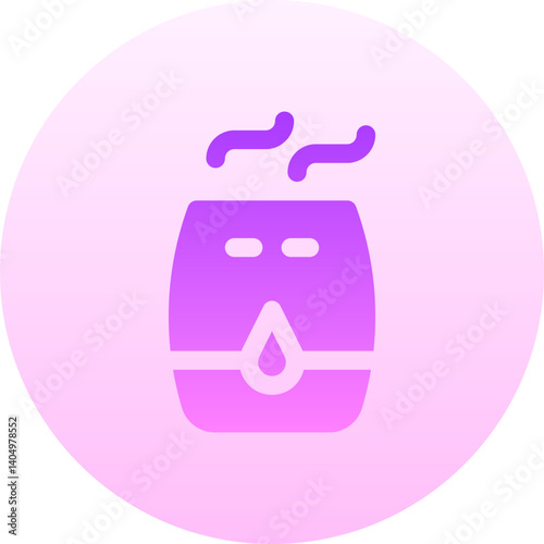 humidifier Illustration on a white background     