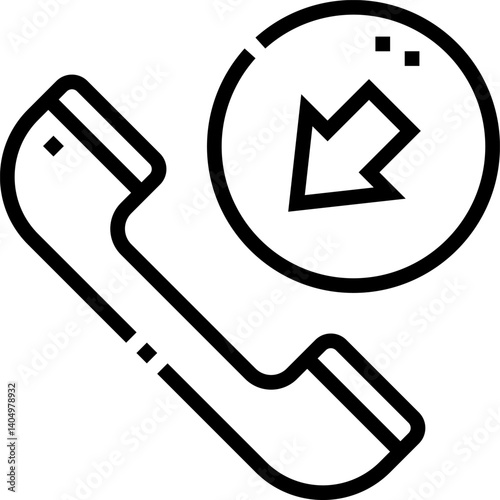 inbound Illustration on a white background    