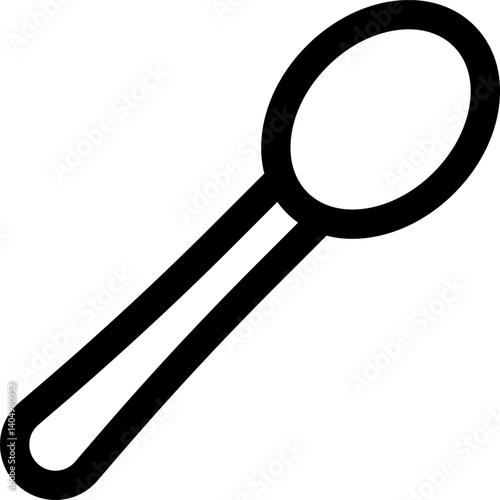 ladle Illustration on a white background  