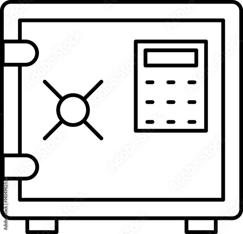 locker Illustration on a white background  