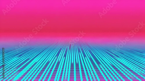 Vibrant Abstract Background with Gradient and Lines