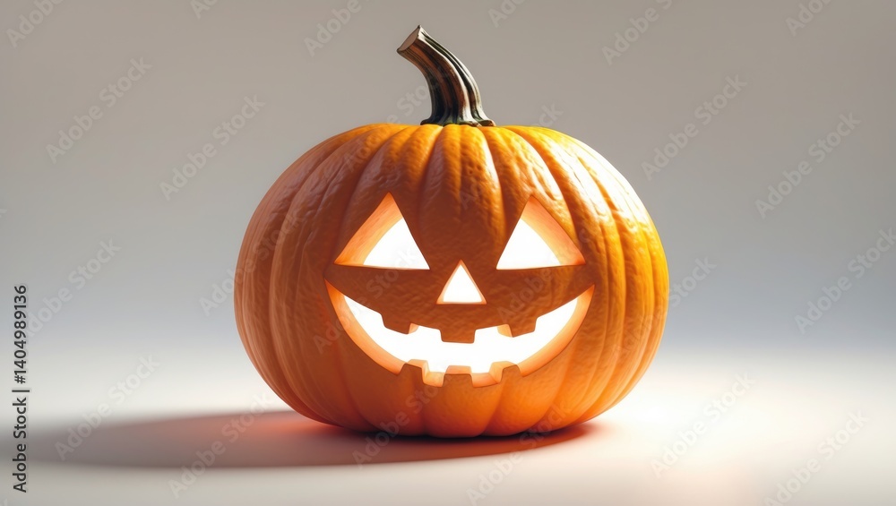Isolated Pumpkin set on a white surface Isolated Pumpkin set on a white surface