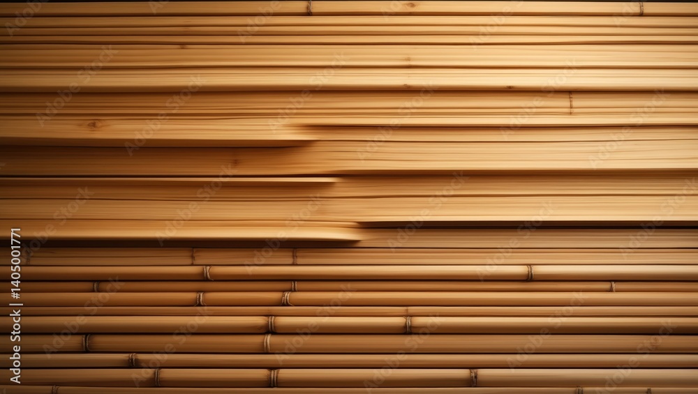 Natural Bamboo Background Surface. Wood Texture. Natural Bamboo Background Surface. Wood Texture.