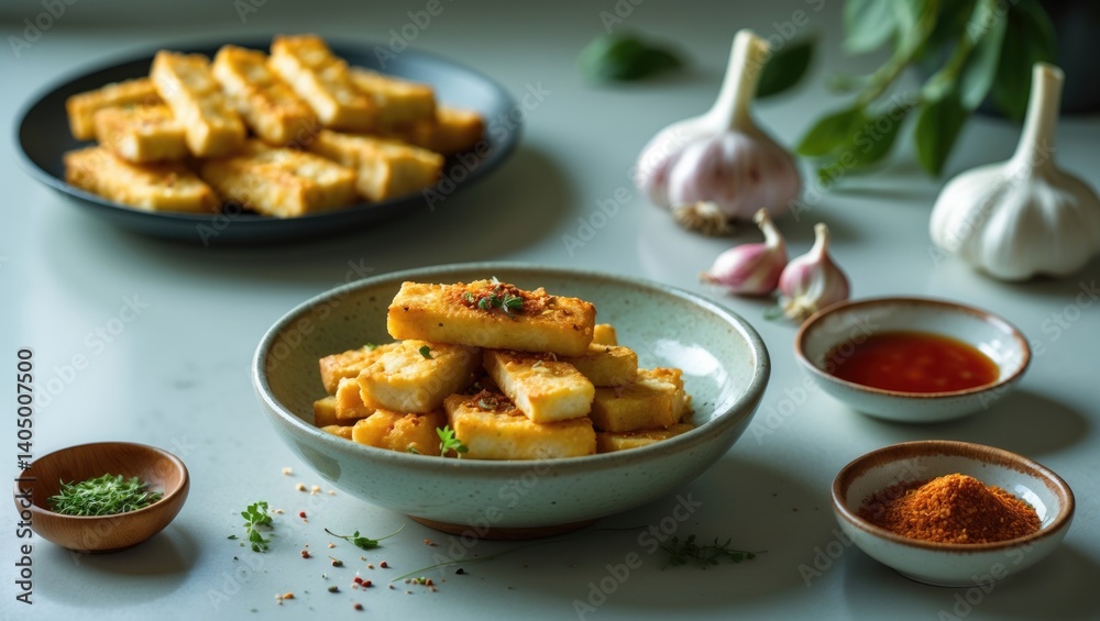 Basreng: Crispy Snack of Thinly Sliced Fried Fish Meatball with Seasoning Basreng: Crispy Snack of Thinly Sliced Fried Fish Meatball with Seasoning