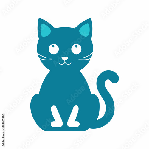 black cat cartoon, black cat vector, icon vector illustration, cat silhouette of a cat isolated on a white background, eps, png, vector